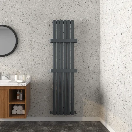 Nirvana Anthracite Grey Designer Towel Radiator