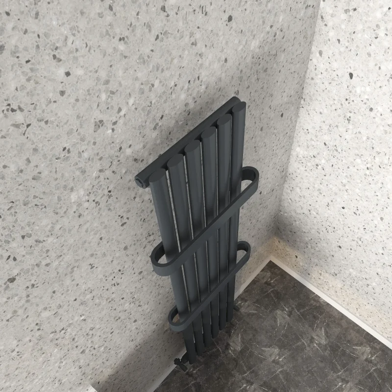 Nirvana Anthracite Grey Designer Towel Radiator