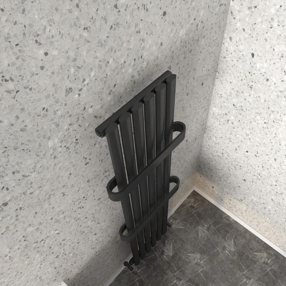 Nirvana Black Towel Radiator