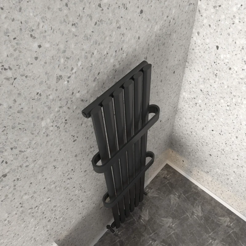 Nirvana Black Towel Radiator