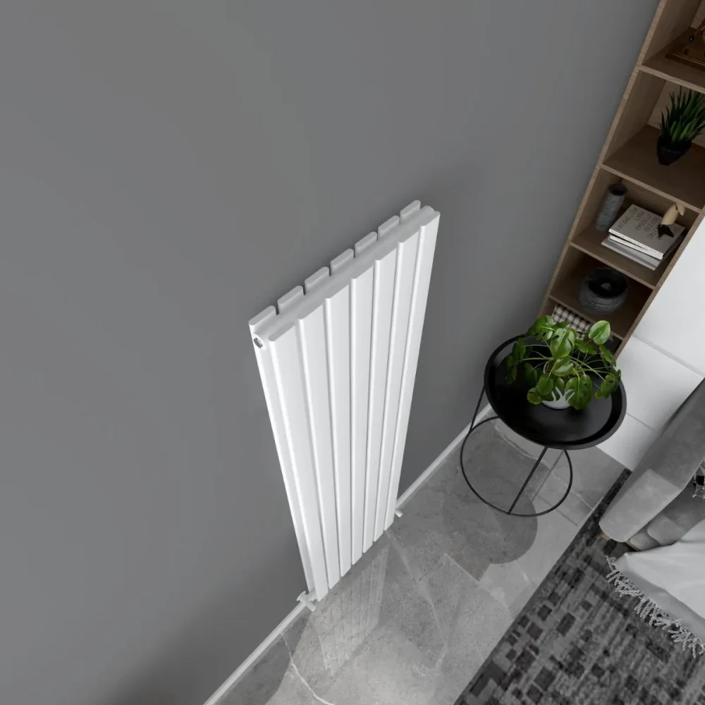 1780x560 Milan White Vertical Designer Radiator 2