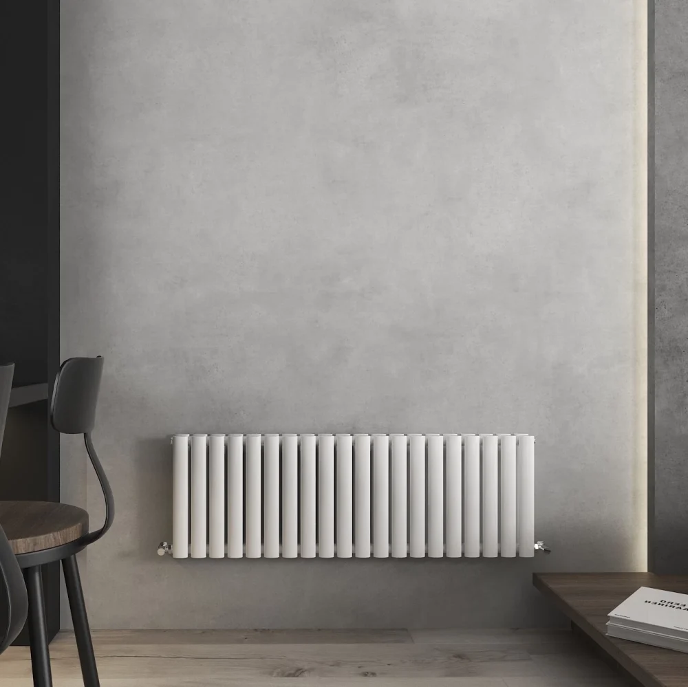 400x1200 Nirvana White Horizontal Designer Radiator