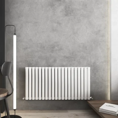 600x1200 Nirvana White Horizontal Designer Radiator