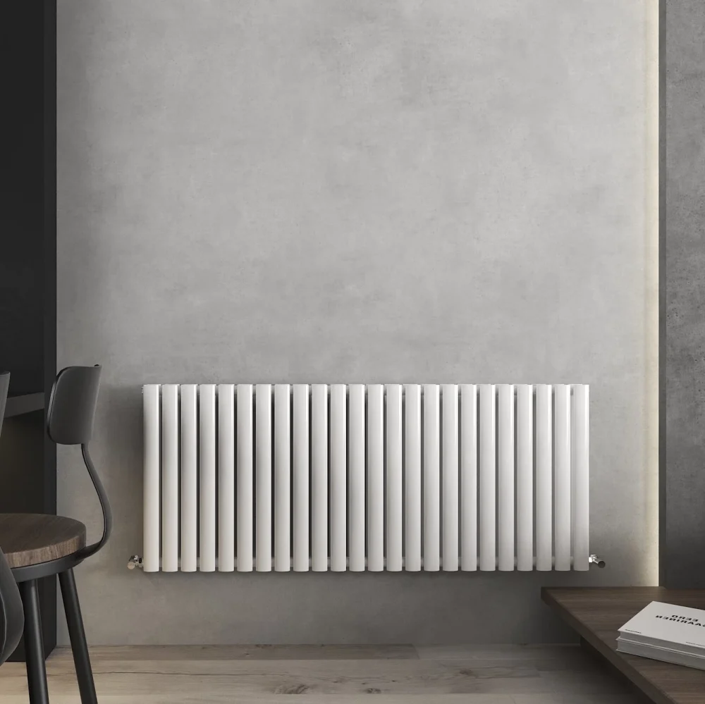 600x1440 Nirvana White Horizontal Designer Radiator