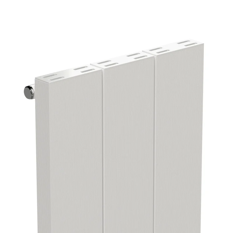 Elvino Horizontal Aluminium Designer Radiator - Top White