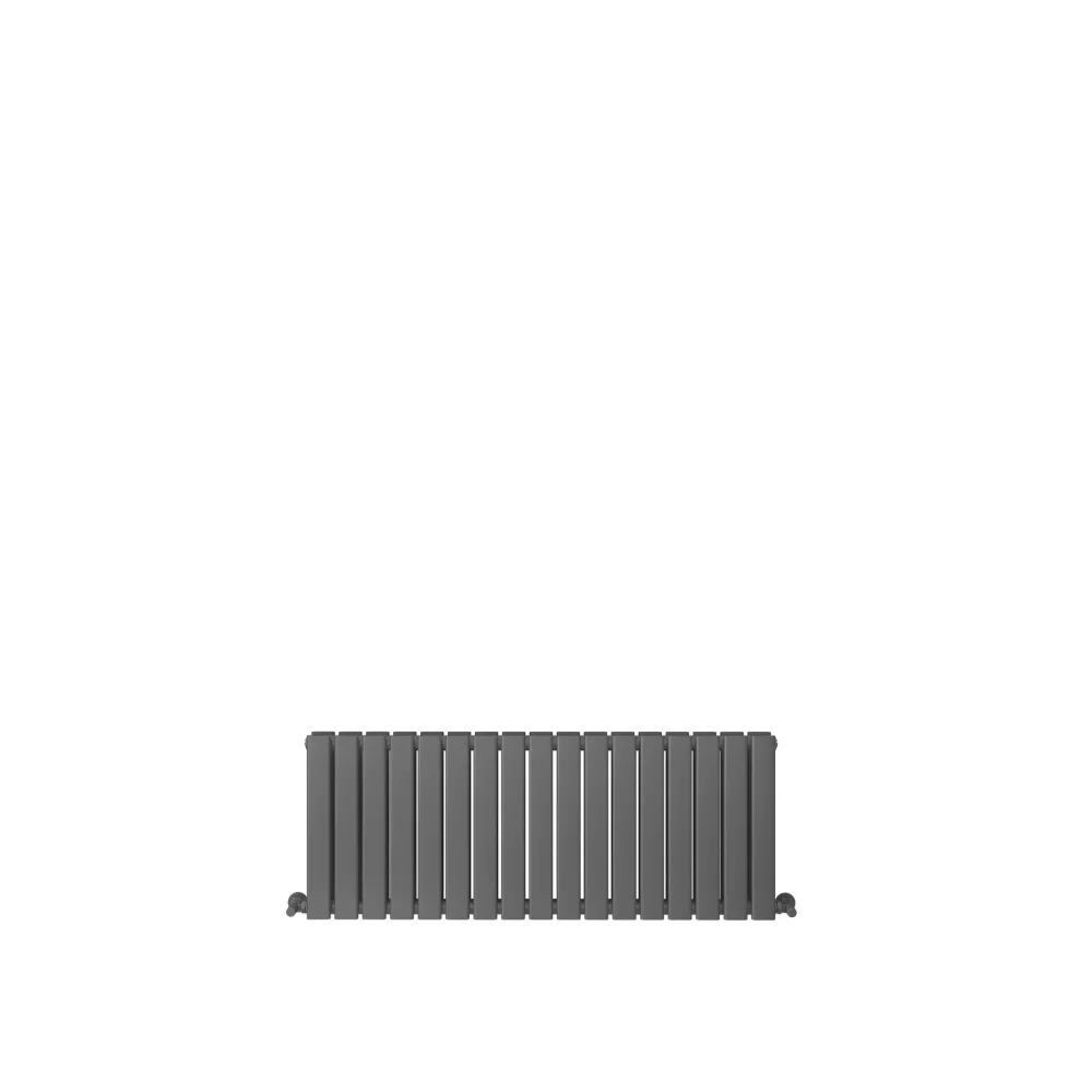 Milan Anthracite Horizontal Designer Radiator 450x1190 4