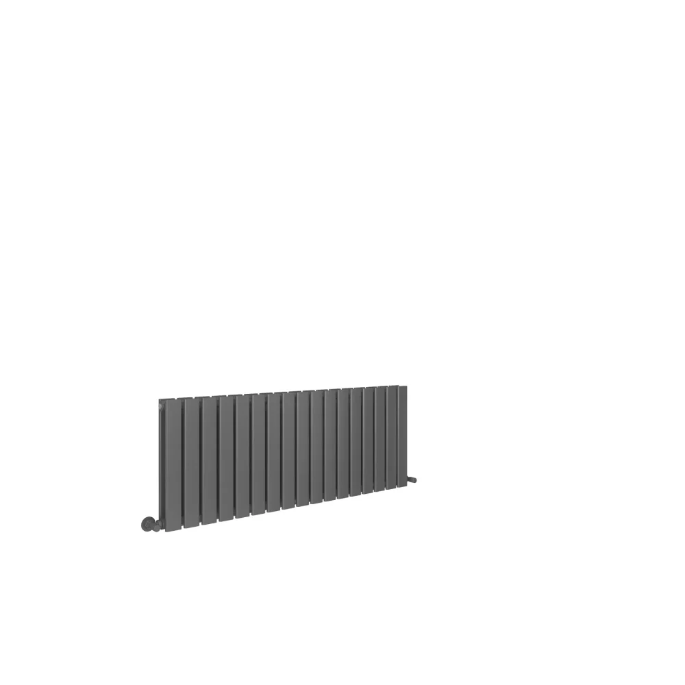 Milan Anthracite Horizontal Designer Radiator 450x1190 5
