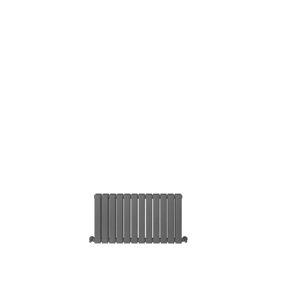 Milan Anthracite Horizontal Designer Radiator 450x840 4