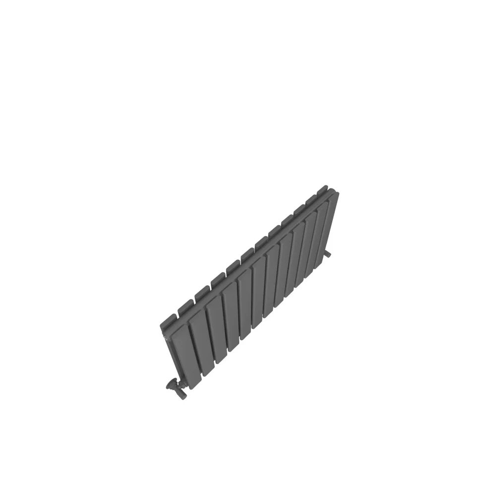 Milan Anthracite Horizontal Designer Radiator 450x840 6