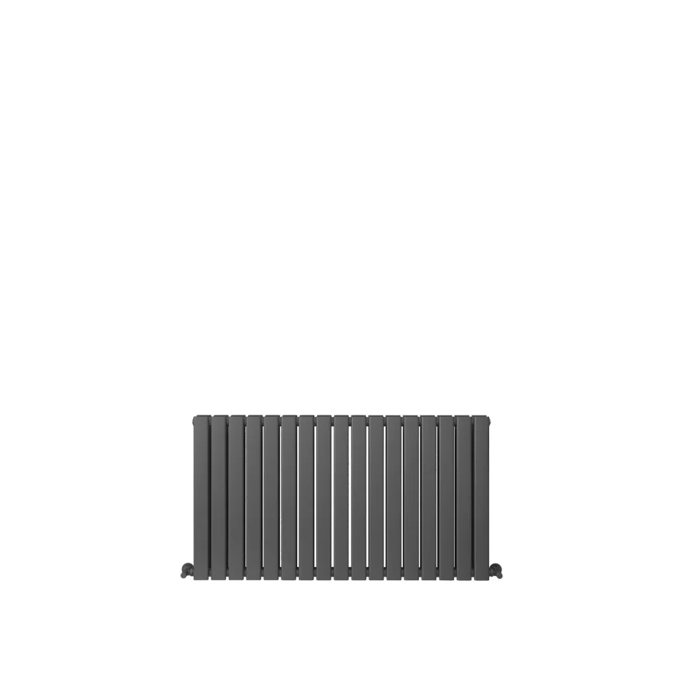 Milan Anthracite Horizontal Designer Radiator 635x1190 4