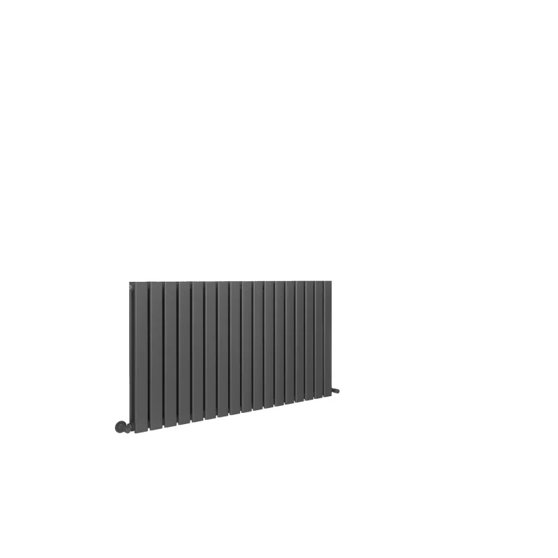 Milan Anthracite Horizontal Designer Radiator 635x1190 5