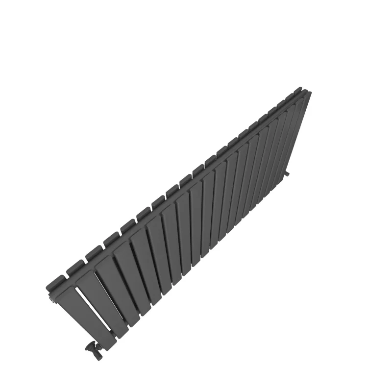 Milan Anthracite Horizontal Designer Radiator 635x1400 6