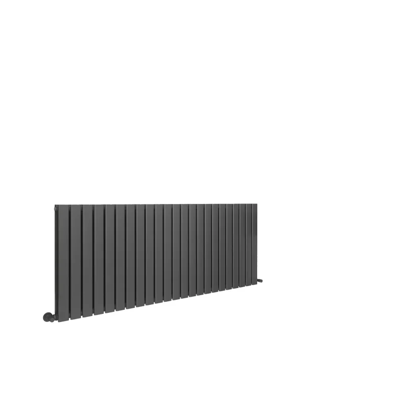 Milan Anthracite Horizontal Designer Radiator 635x1610 5