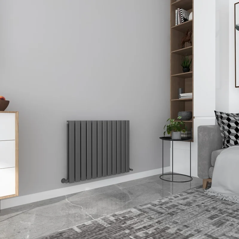 Milan Anthracite Horizontal Designer Radiator 635x840 2