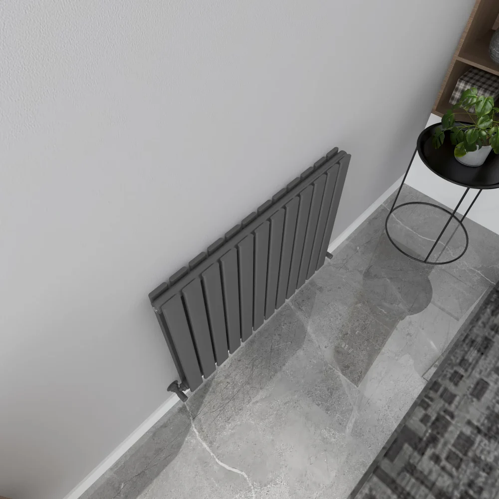 Milan Anthracite Horizontal Designer Radiator 635x840 3