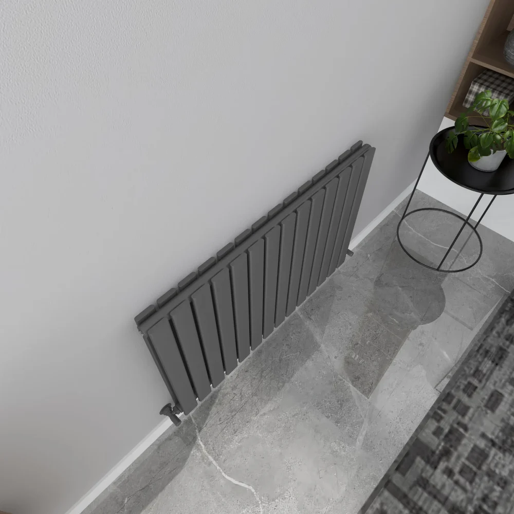 Milan Anthracite Horizontal Designer Radiator 635x980 3