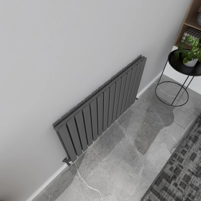 Milan Anthracite Horizontal Designer Radiator 635x980 3