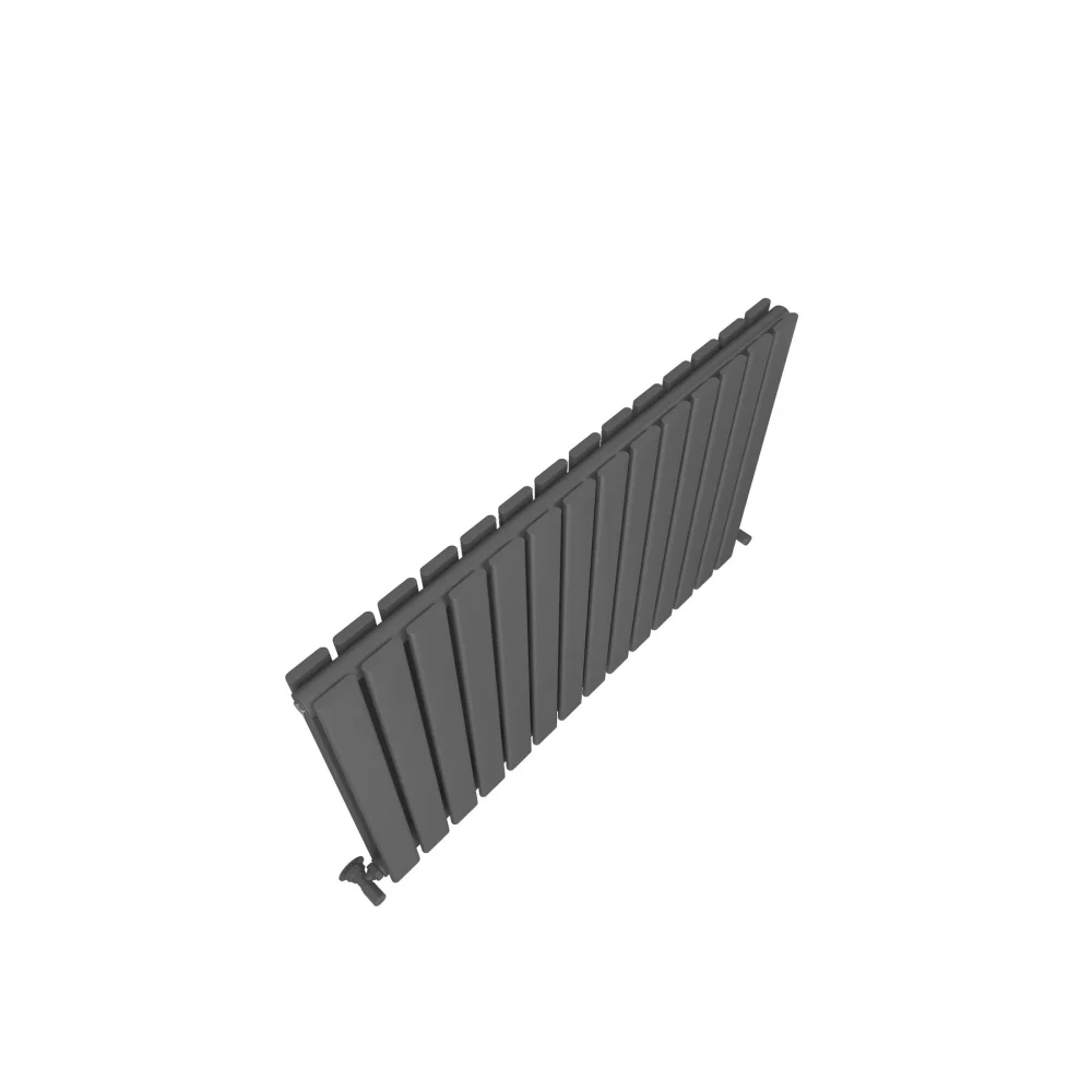Milan Anthracite Horizontal Designer Radiator 635x980 6