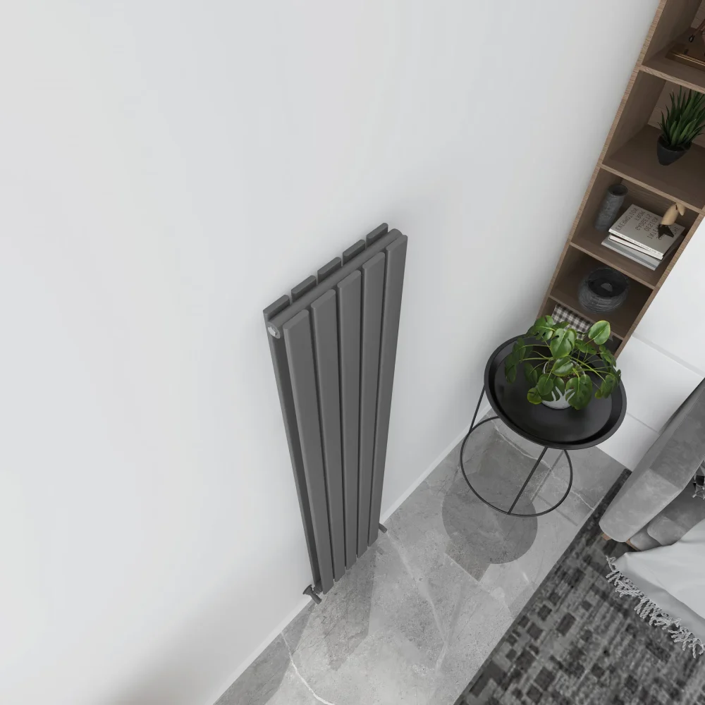 Milan Anthracite Vertical Designer Radiator 1780x350 Anthracite2