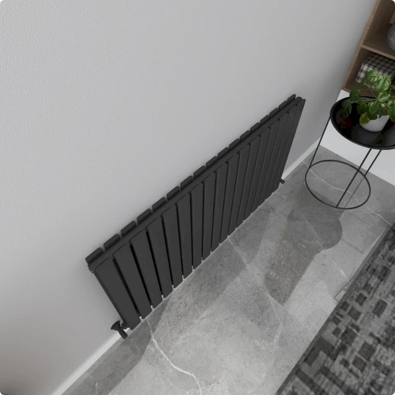 Milan Black Horizontal Designer Radiator - Image 14