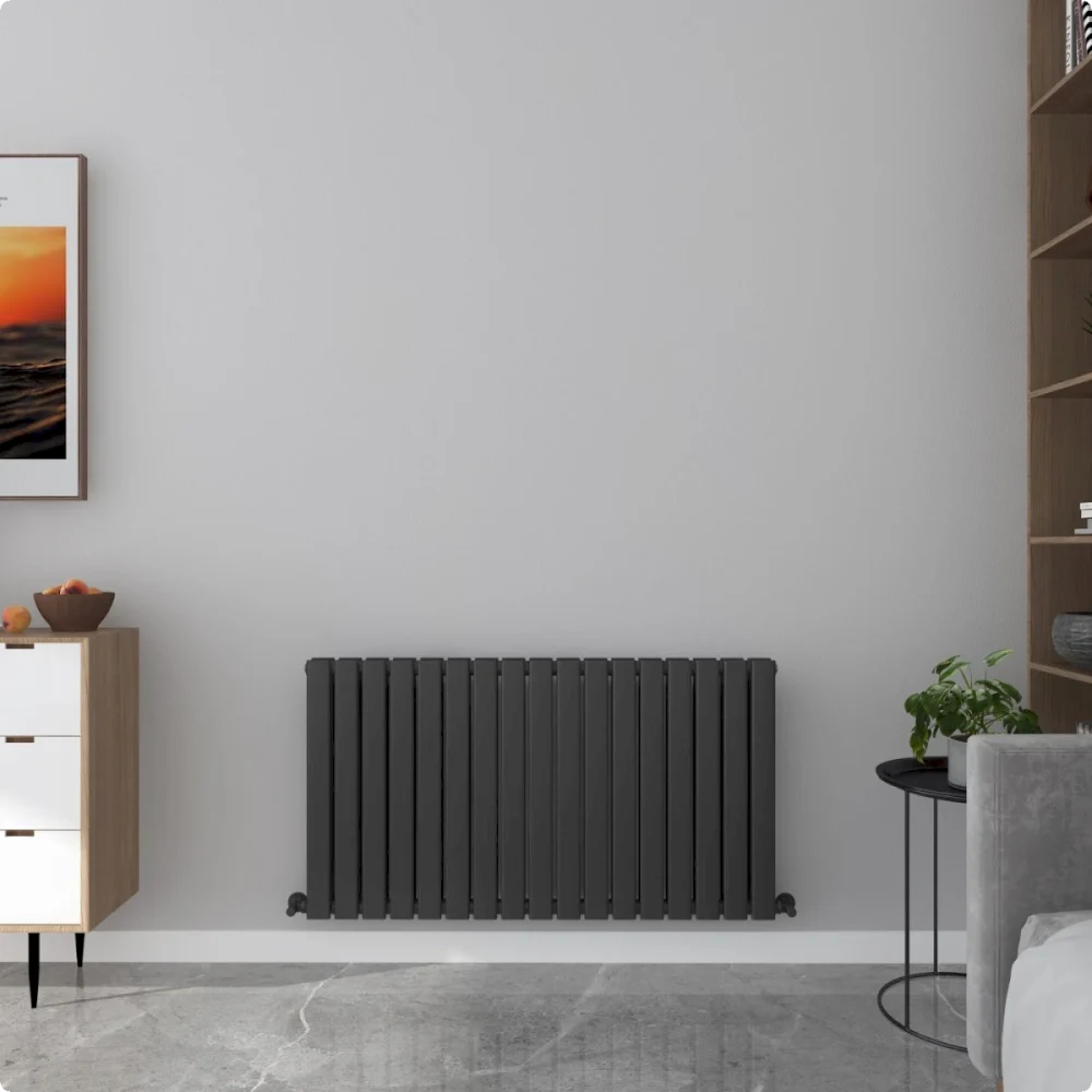 Milan Black Horizontal Designer Radiator - Image 13