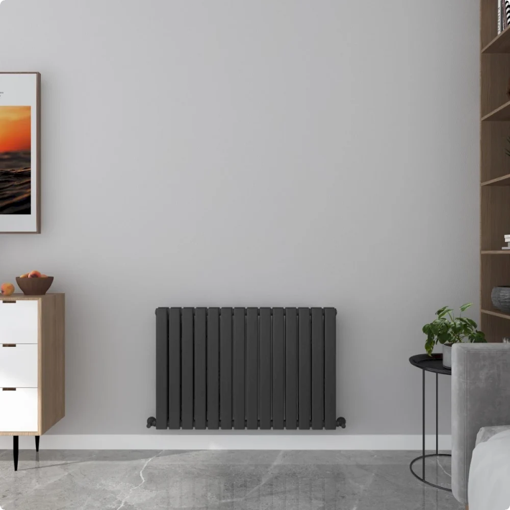 Milan Black Horizontal Designer Radiator - Image 16