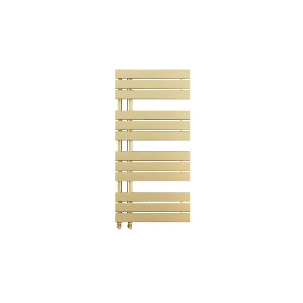 Paris Brushed Brass Towel Rail 1126 x 500mm White Background
