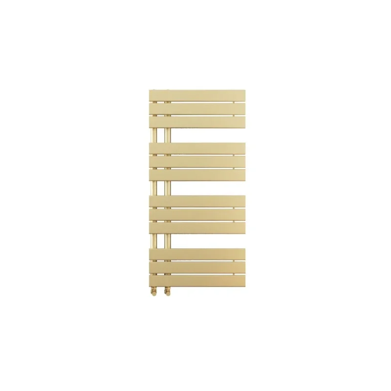 Paris Brushed Brass Towel Rail 1126 x 500mm White Background