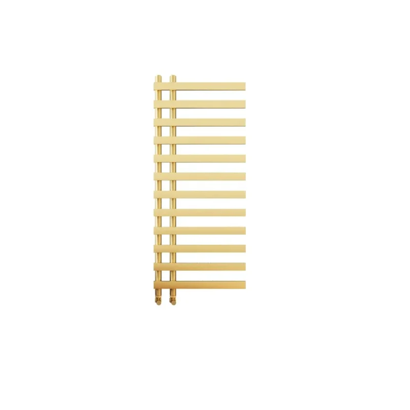Verona Brushed Brass Towel Rail - Image 7