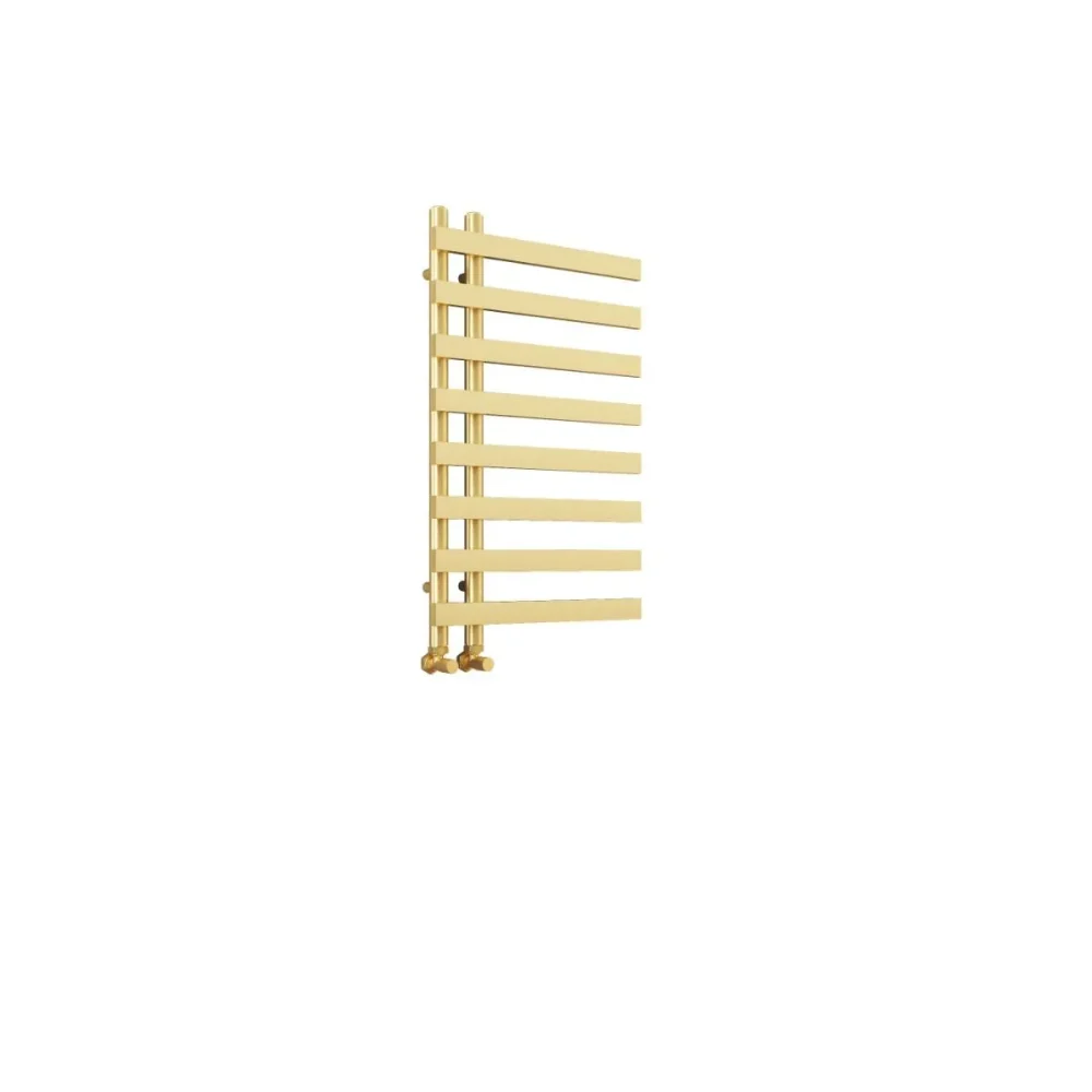 Verona Brushed Brass Towel Rail 800x400 5