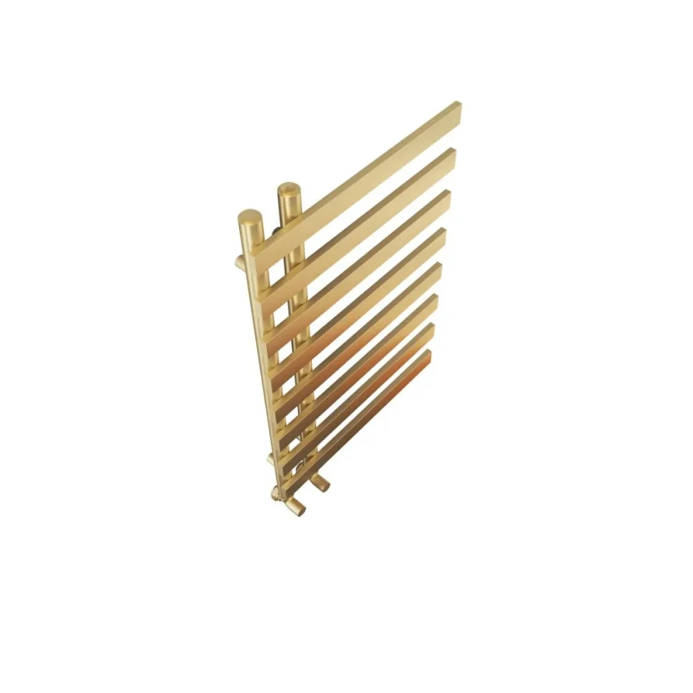 Verona Brushed Brass Towel Rail 800x400 6