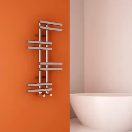 Carisa Antara Polished Chrome Towel Radiator