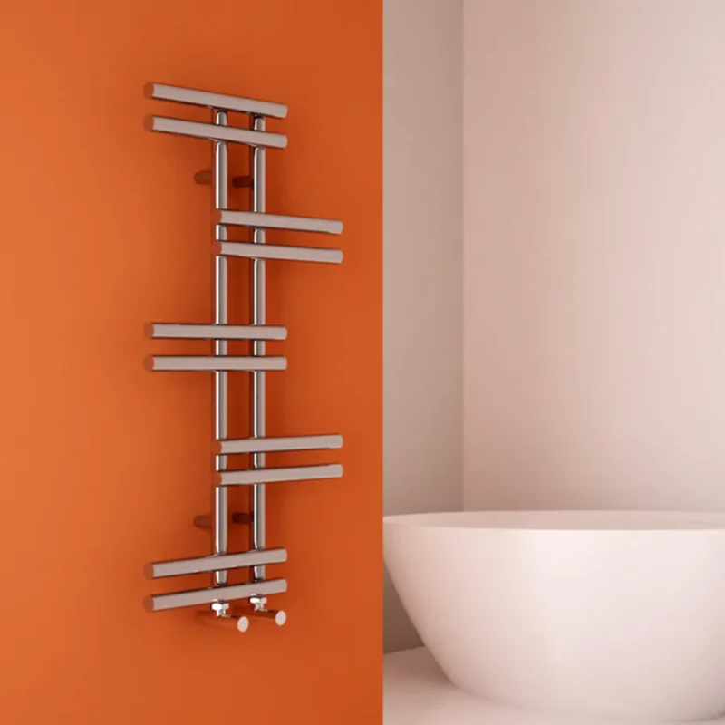 Carisa Antara Polished Chrome Towel Radiator