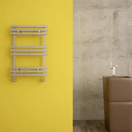 Baron Polished Chrome Designer Towel Rail 2