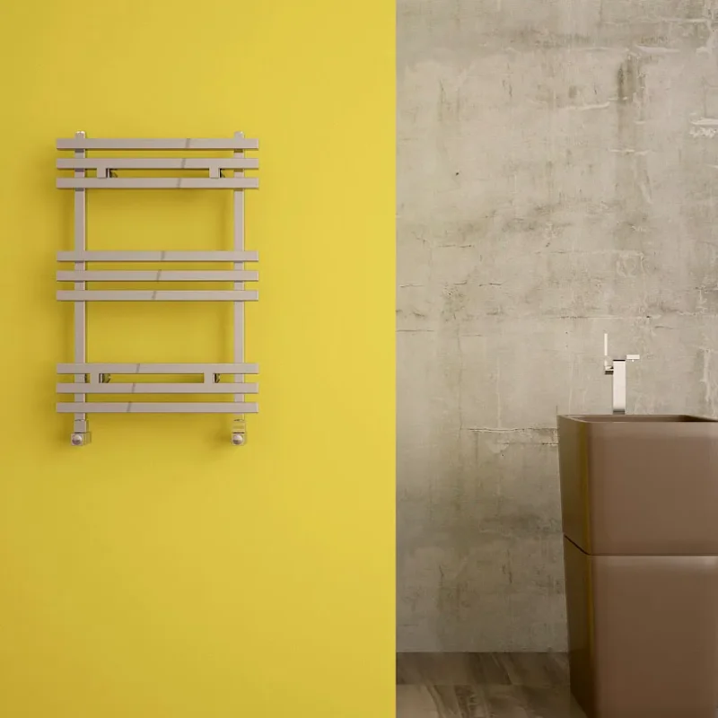 Baron Polished Chrome Designer Towel Rail 2