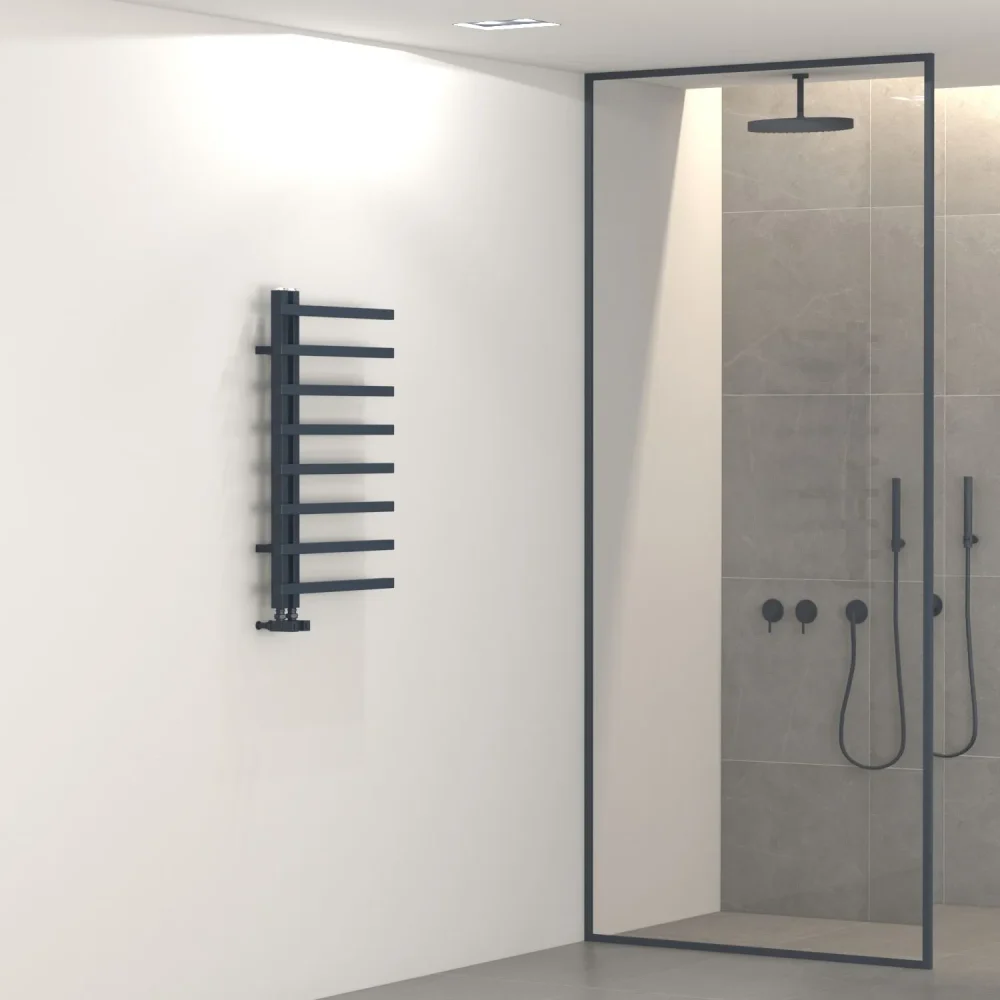 Terra L Aluminium Towel Rail