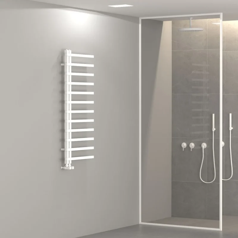 Terra L Aluminium Towel Rail