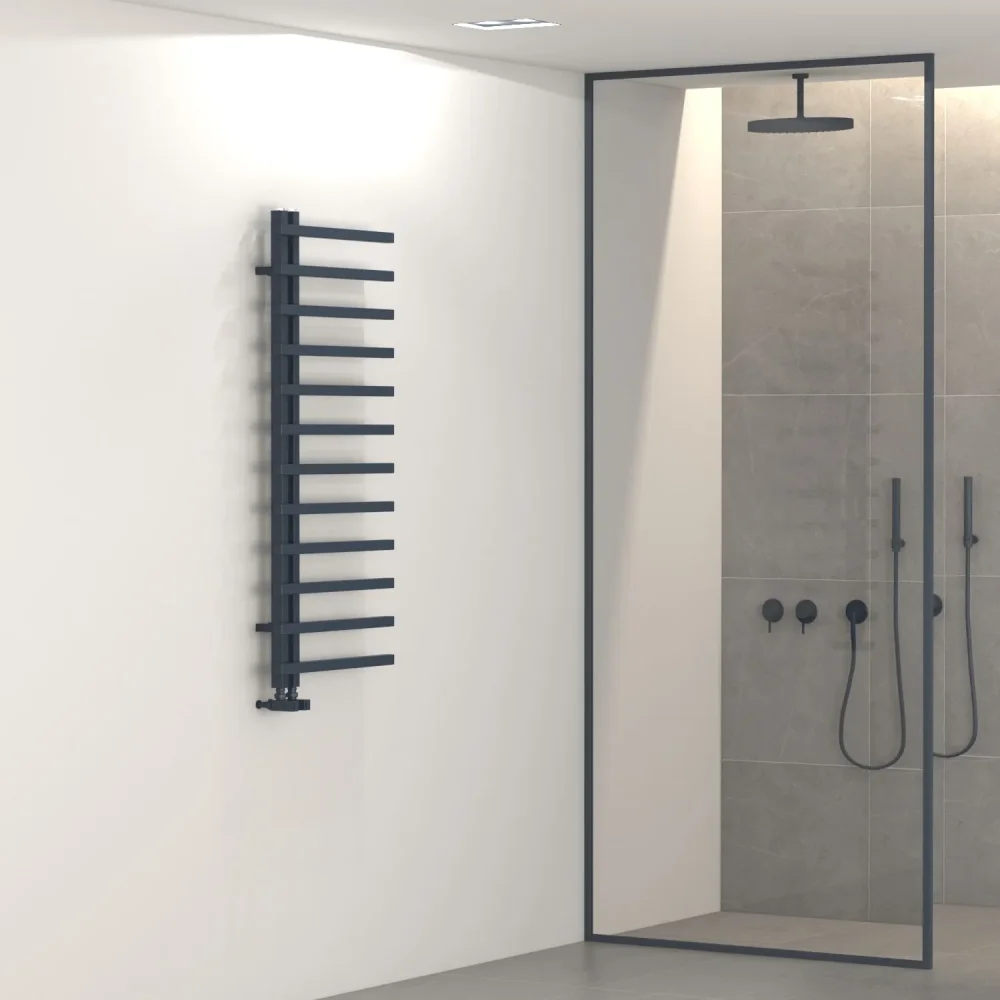 Terra L Aluminium Towel Rail