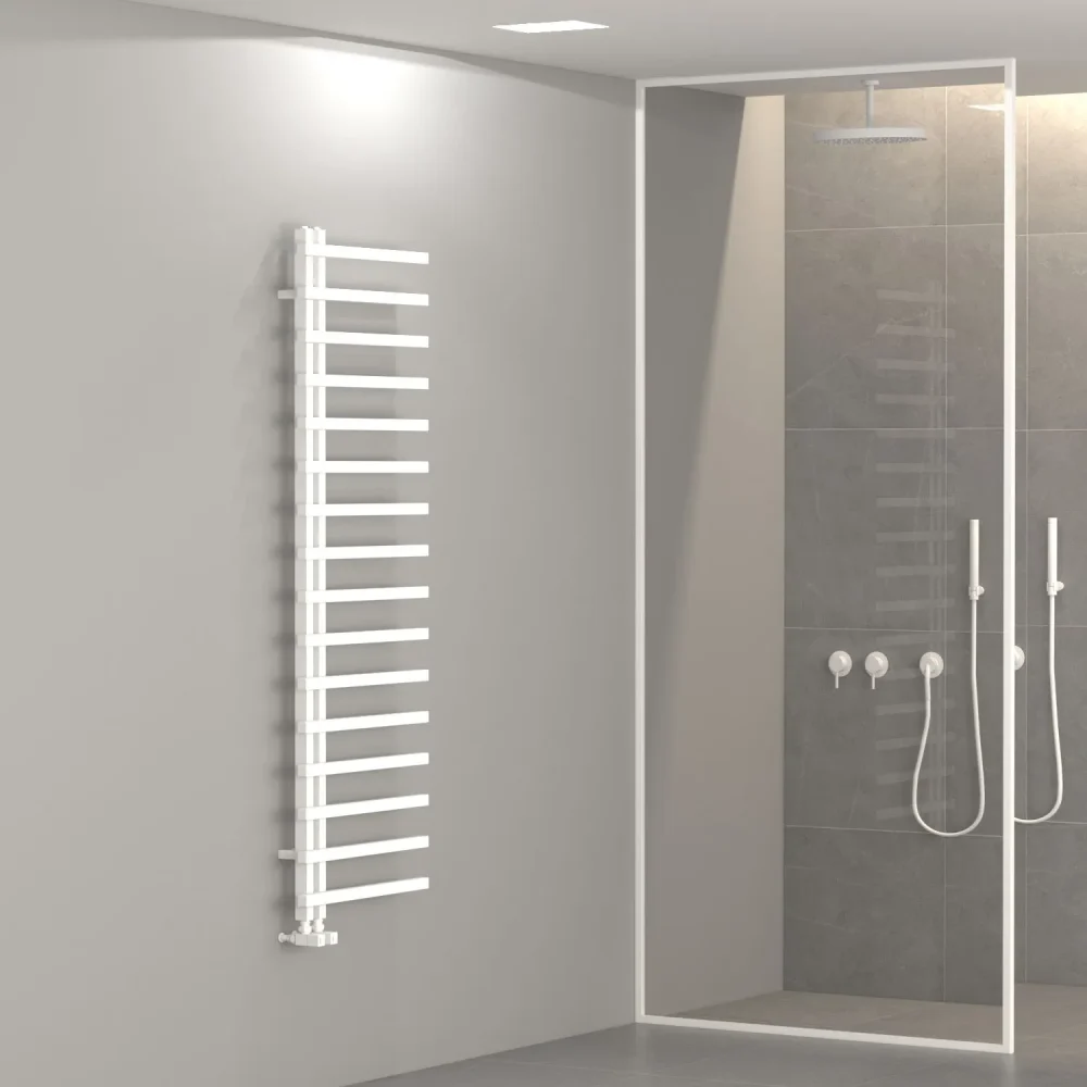 Terra L Aluminium Towel Rail