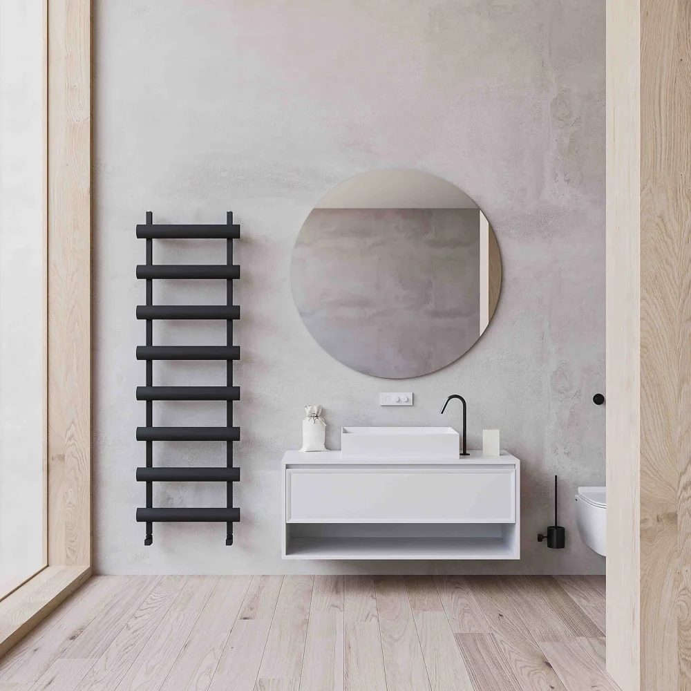 Carisa Moon Aluminium Towel Radiator