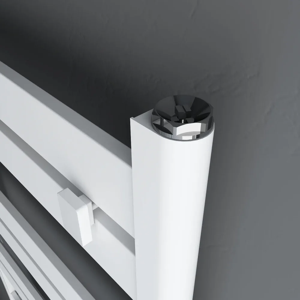 Ligne Heated Towel Rail - White