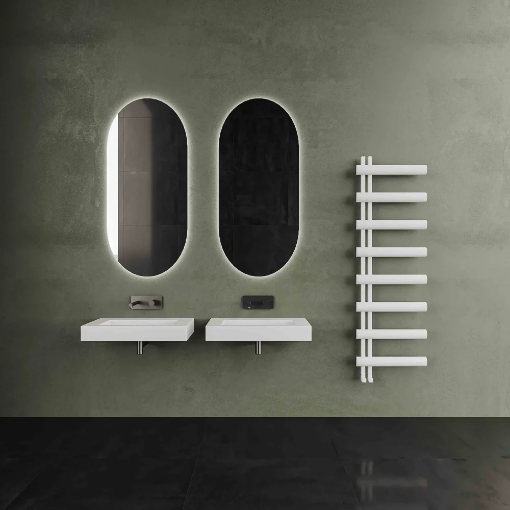Carisa Moon L Aluminium Towel Radiator