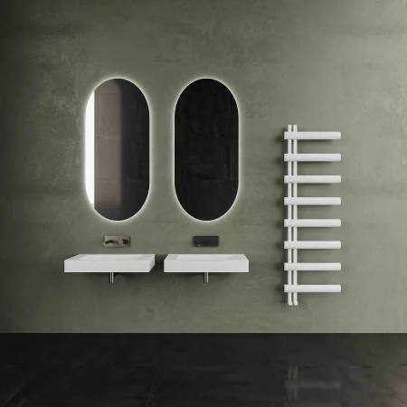 Carisa Moon L Aluminium Towel Radiator
