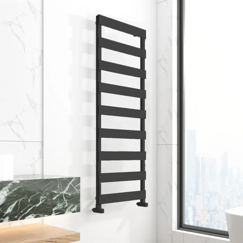 Ninova Bath Anthracite Designer Towel Rail