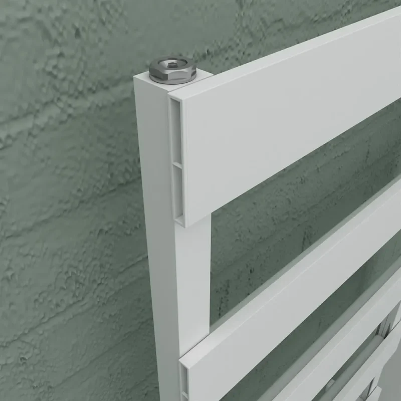 Ninova Bath White Designer Towel Rail 3