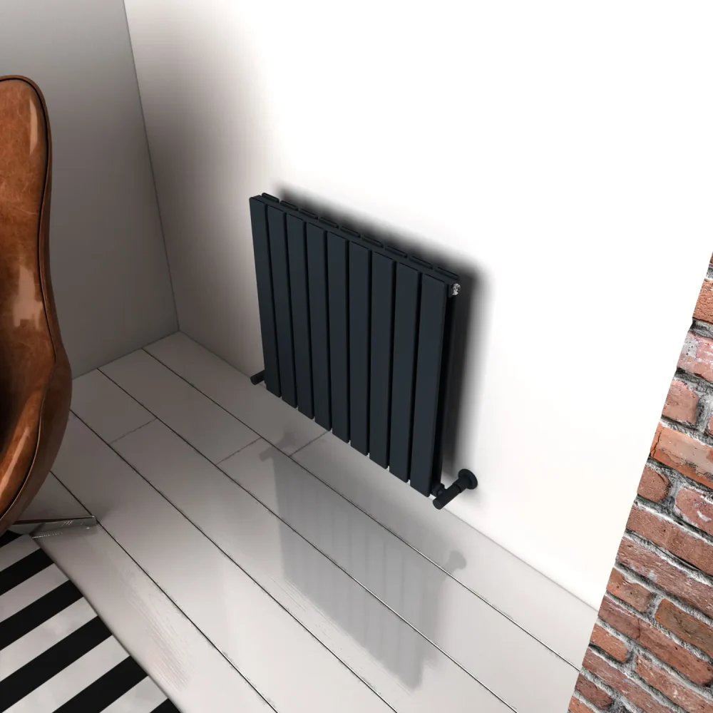 Plata Double Horizontal Designer Radiator 600X630X9-TXA
