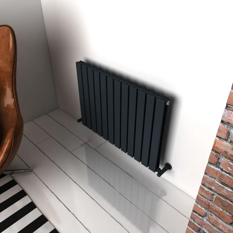 Plata Double Horizontal Designer Radiator 600X840X12-TXA