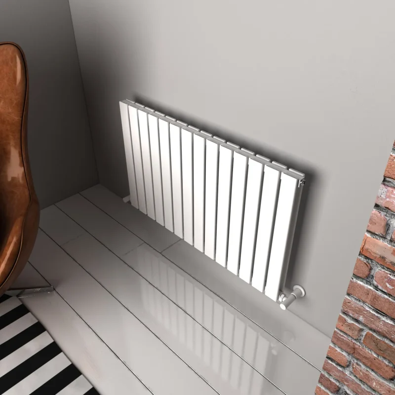 Plata Double Horizontal Designer Radiator 600X980X14-TXW