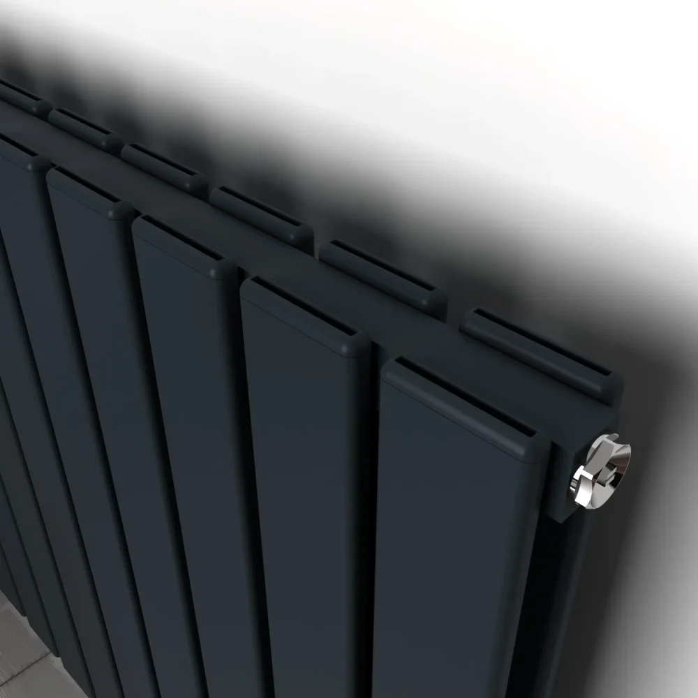 Plata Double Horizontal Designer Radiator Detailed-TXA