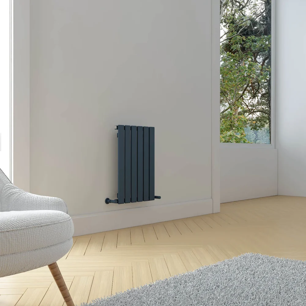 Plata Horizontal Designer Radiator 600X420 Anthracite